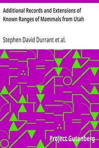 Cover of Additional Records and Extension...