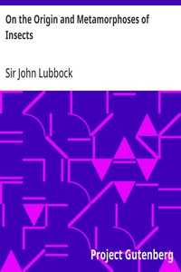 Cover of On the Origin and Metamorphoses ...